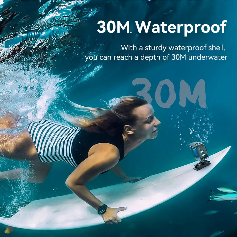 4K Action Camera with 120° Wide - Angle + WiFi